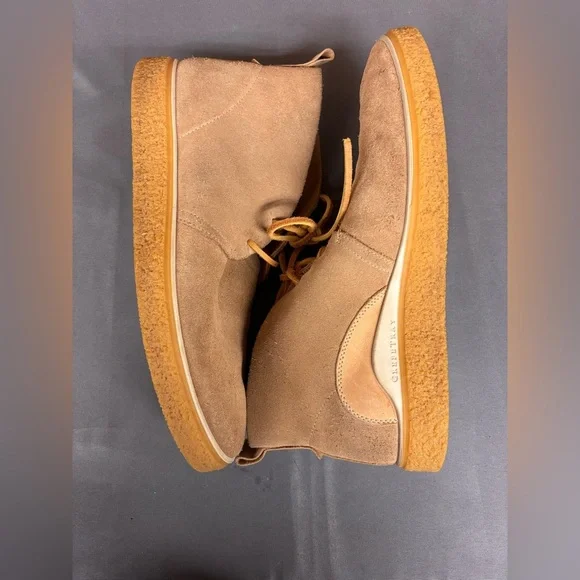 Ecco CrepeTray Chukka Suede Boots Men's Sz 11